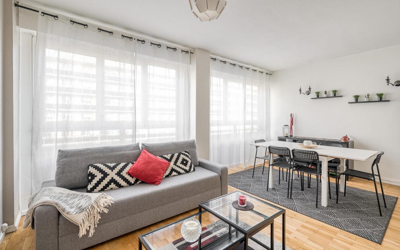 Superbe Apart 2 Rooms Lumineaux Parking Casa Ліон Екстер'єр фото
